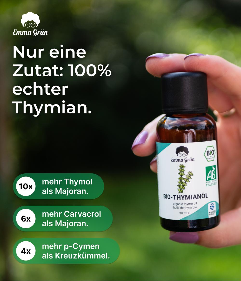 Bio-Thymianöl Emma Grün