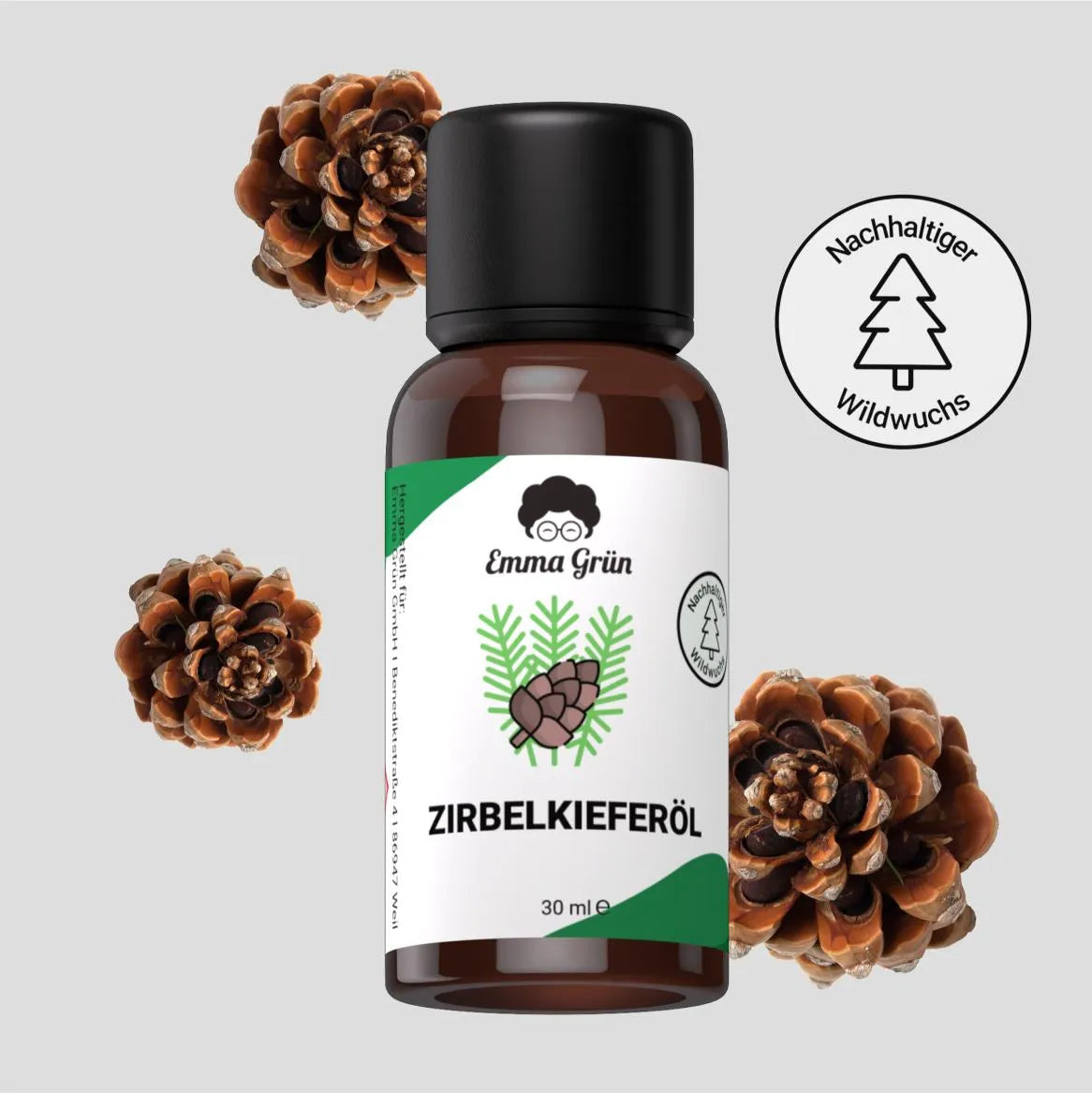 Zirbelkieferöl Emma Grün 30 ml