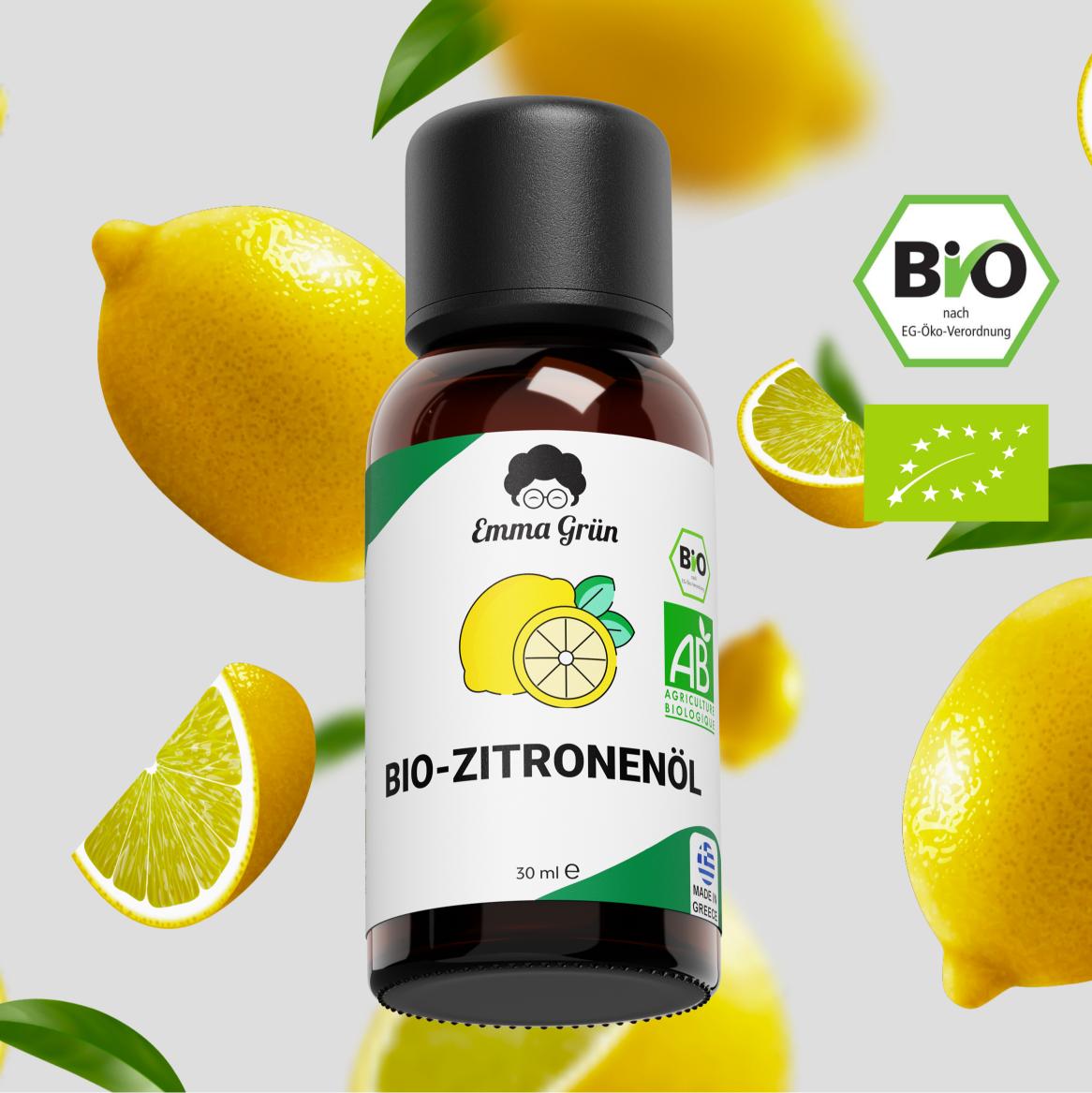 Bio-Zitronenöl Emma Grün 30 ml