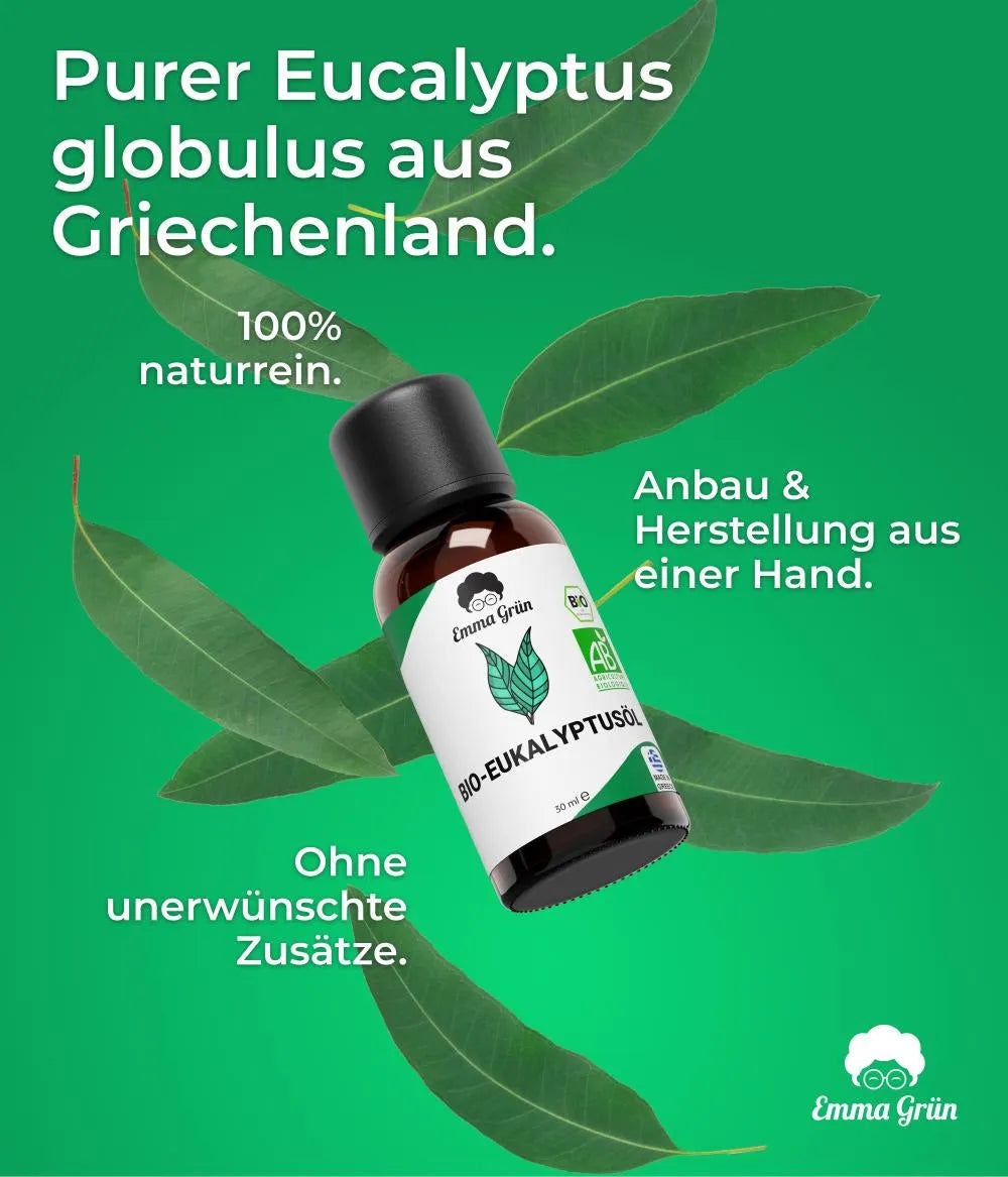 Bio-Eukalyptusöl (30 ml) Emma Grün