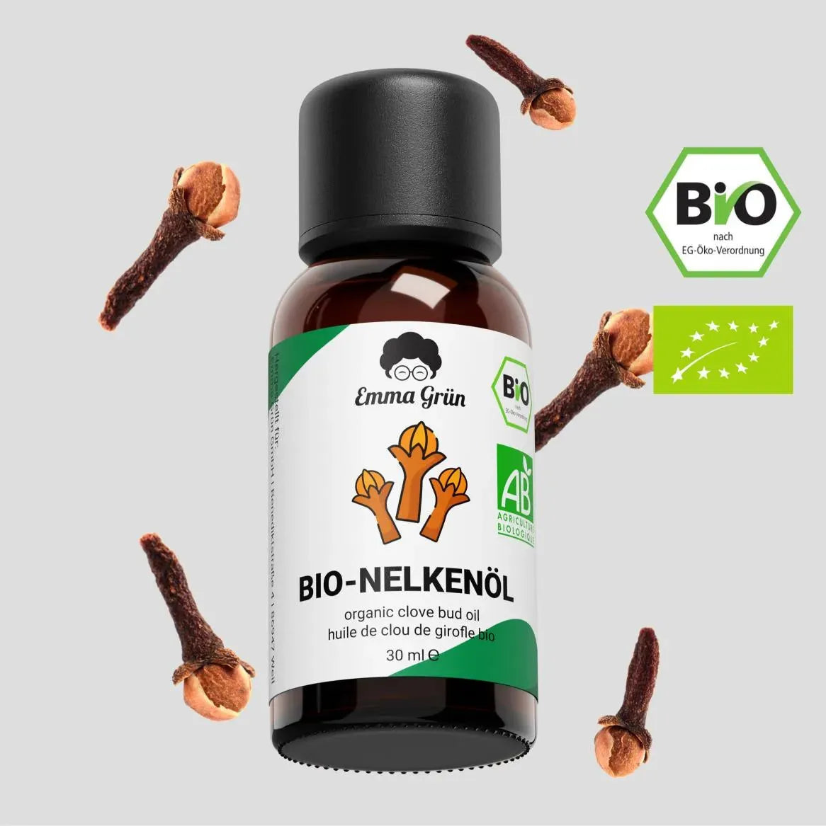 Bio-Nelkenöl (30 ml) Emma Grün 30 ml