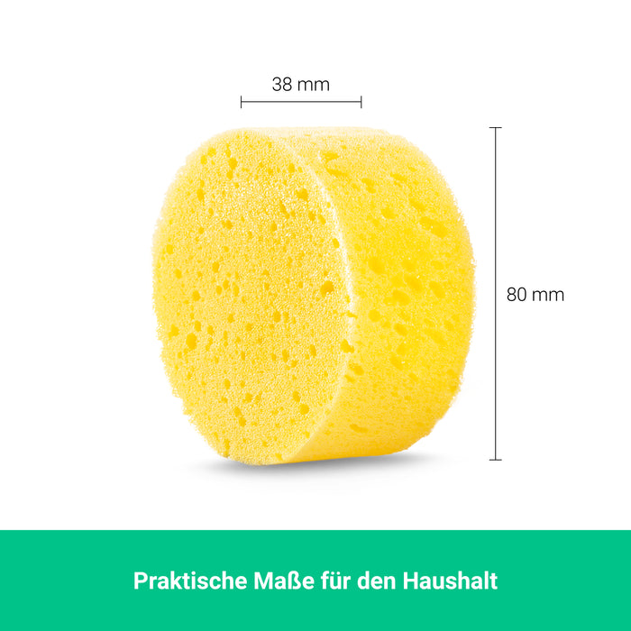 Schaumstoff Pflegeschwamm 3er Set, Polierschwämme zur kratzfreien Pflege & Reinigung